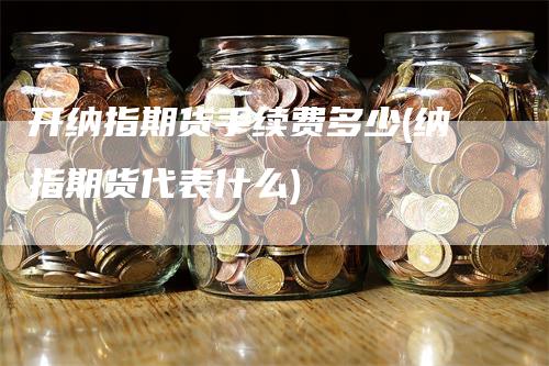 开纳指期货手续费多少(纳指期货代表什么)