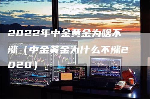 2022年中金黄金为啥不涨（中金黄金为什么不涨2020）