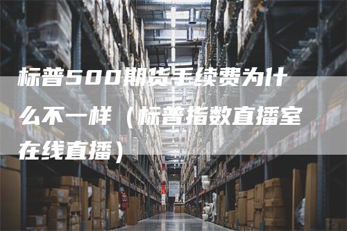 标普500期货手续费为什么不一样（标普指数直播室在线直播）