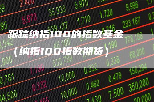 跟踪纳指100的指数基金（纳指100指数期货）