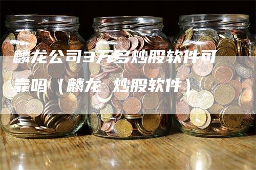 麟龙公司3万多炒股软件可靠吗（麟龙 炒股软件）